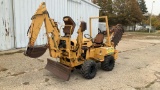 2004 Vermeer RT450 Backhoe/Trencher Combo,