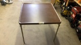 7- Metal Folding  Card Tables,