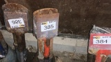 Assorted Hammer Bits, Points, and Chisels, Bits,