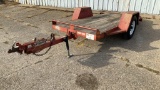 2008 Mobile Trailers 12' Tilt Top Trailer,