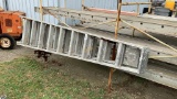 2 - Ten Foot Aluminum Folding Ladders