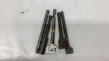 Points, Chisels, Rod Driver and a Bush Head Bit