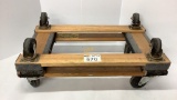 2- Wooden Furniture Dollies,