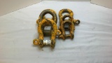 Assorted Shackles, various Sizes, and Types