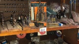 Assorted Drill Bits and Miscellaneous Tools