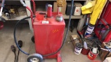 Fuel Caddy With Manuel Pump