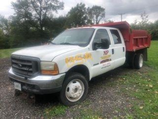 2001 Ford F550 Dump Truck,