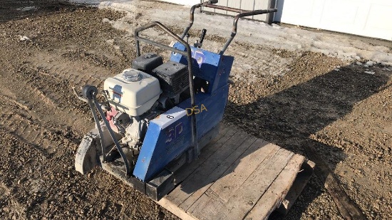 Target PAC III Gas Powered Concrete Saw