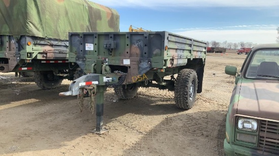 Military LMTV M - 1082 2 1/2 Ton Cargo Trailer,