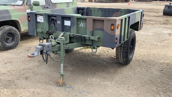 2009 Military M1102 Cargo Trailer,