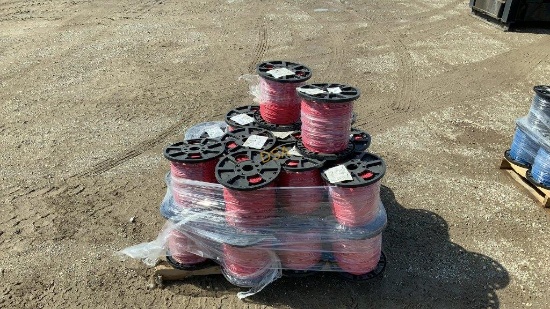 28 - Unused Spools of Red 12-19CU THHN Wire