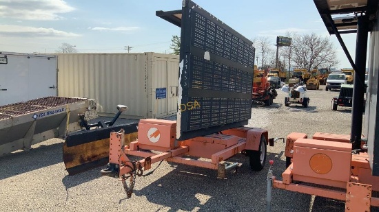 2006 Ameri T331 Trailer Mounted Message Board,