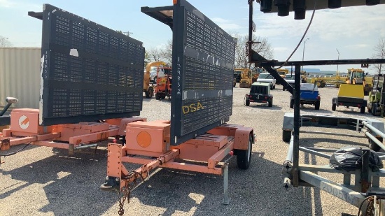 2006 Ameri T331 Trailer Mounted Message Board,