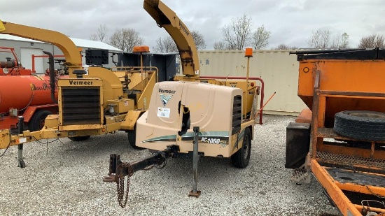 2008 Vermeer BC1000XL Brush Chipper,