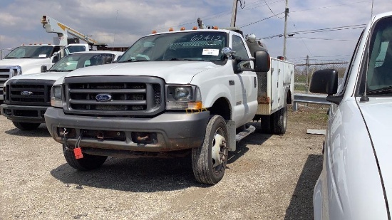 2004 Ford F450 Super Duty Service Truck,