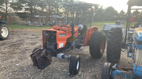 1992 Kubota M4030SV Mow Tractor,