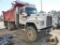 1991 Mack RD690S Dump Truck, VIN# 1M2P261C5MM009033, Mack 12.0L Diesel, 6 Speed Transmission, Tandem