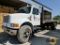 1990 International 4700 Flatbed Dump Truck, VIN# 1HTSCCFP5LH281100, Cummins 5.9L Diesel, 5&2 Speed T