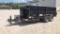 2004 Titan 7 Ton, 14' Dump Trailer, VIN# 4TGF1420551034319, Tandem Axle