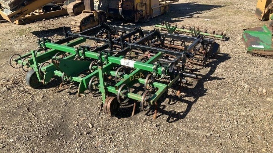 Field Cultivator, 3-Point, with Spike Harrow, and Rolling Basket , and Extra Parts