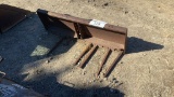 Manure Forks Skid Loader Attachment