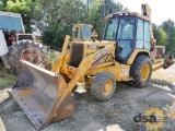 1995 Deere 310D Loader Backhoe, S/N T0310DG811688, Cab, Heat, 4X4, Turbo, Quick Coupler, Meter Reads