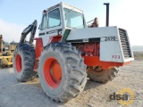 1974 Case 2470 Traction King Ag Tractor, S/N 8762139, Meter Reads 5,703 Hours, Cab, Heat, Air Condit