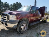 2007 Ford F350XL Utility Truck, Crew Cab, Power Stroke Diesel V8, Automatic Transmission