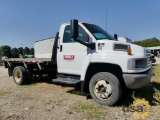 2003 Chevrolet C4500 Flatbed Truck, VIN# 1GBC4E1E23F517881, 8.1L Gas, Automatic Transmission, 12' Be