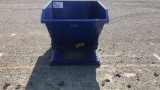 Unused Steel Tip Over Dumpster,