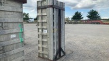 Assorted 9' Concrete Wall Forms, Various Widths