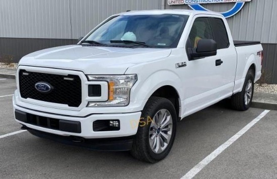 2018 Ford F150 Super Cab Pickup Truck,