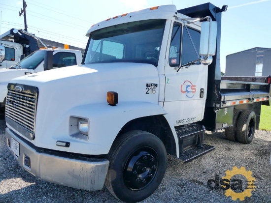 2001 Freightliner F160 Contractor Dump Truck,