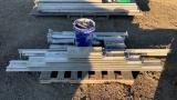 Skid of Hydraulic Trench Box Parts,