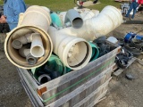 Shipping Crate of Various Pipe Fittings,