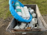 Shipping Crate of Various Pipe Fittings,