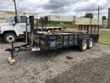 2007 Carry On Utility 18' Tag Trailer,