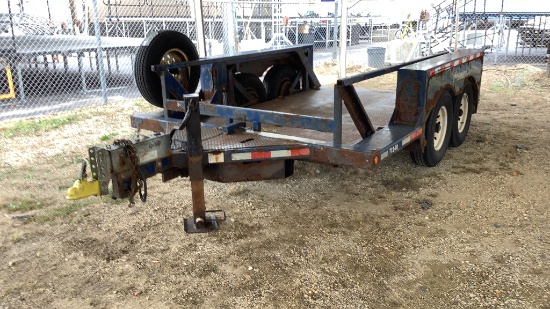 2015 Airtow T12-10 Hydraulic Drop Trailer,