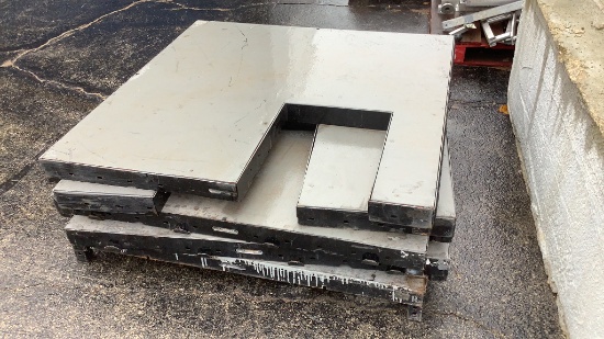 4- Granite 4'x4' Cut Out Stage Decks