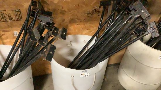 22- 52" Granite Black Leg Braces