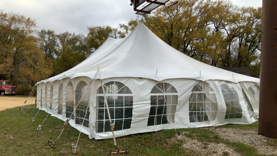 Toptec 30' X 45' Rope and Stake Pole Tent,