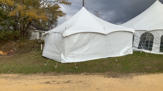 Toptec 20' X 20' Rope and Stake Pole Tent,