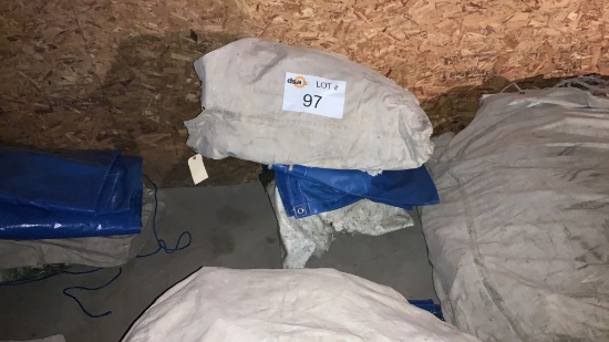 Aztec 12' X 12 Blue Frame Tent,