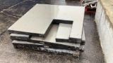 4- Granite 4'x4' Cut Out Stage Decks