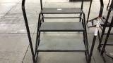 Midwest Folding Products Three Step Stage Steps,