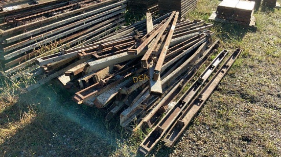 Large Stack of Various Concrete Forms,