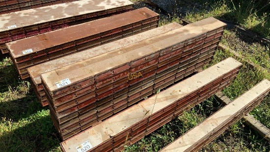 8 - Metal/Wood Concrete Wall Forms,