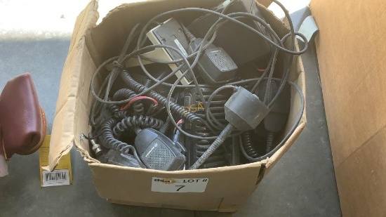 Assorted Motorola Radios and Parts