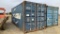 20' Steel Shipping Container,