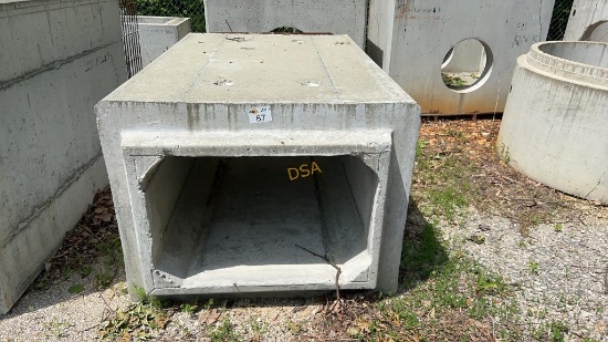 (3) Concrete Drain Boxes,